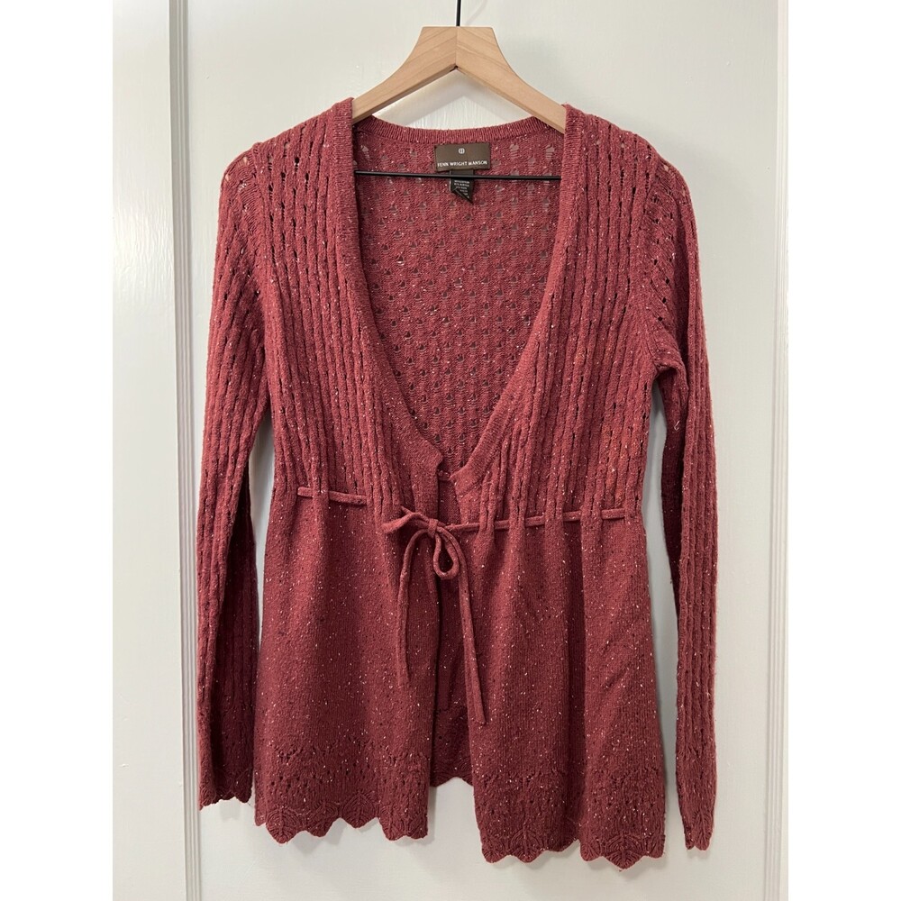 Fenn Wright Manson Pink Speckled Cardigan Sweater - Women's S *READ*